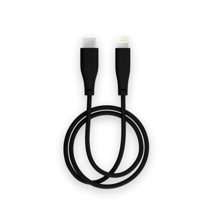 Cable de Carga 2m USB C-rayo Negro Carbón