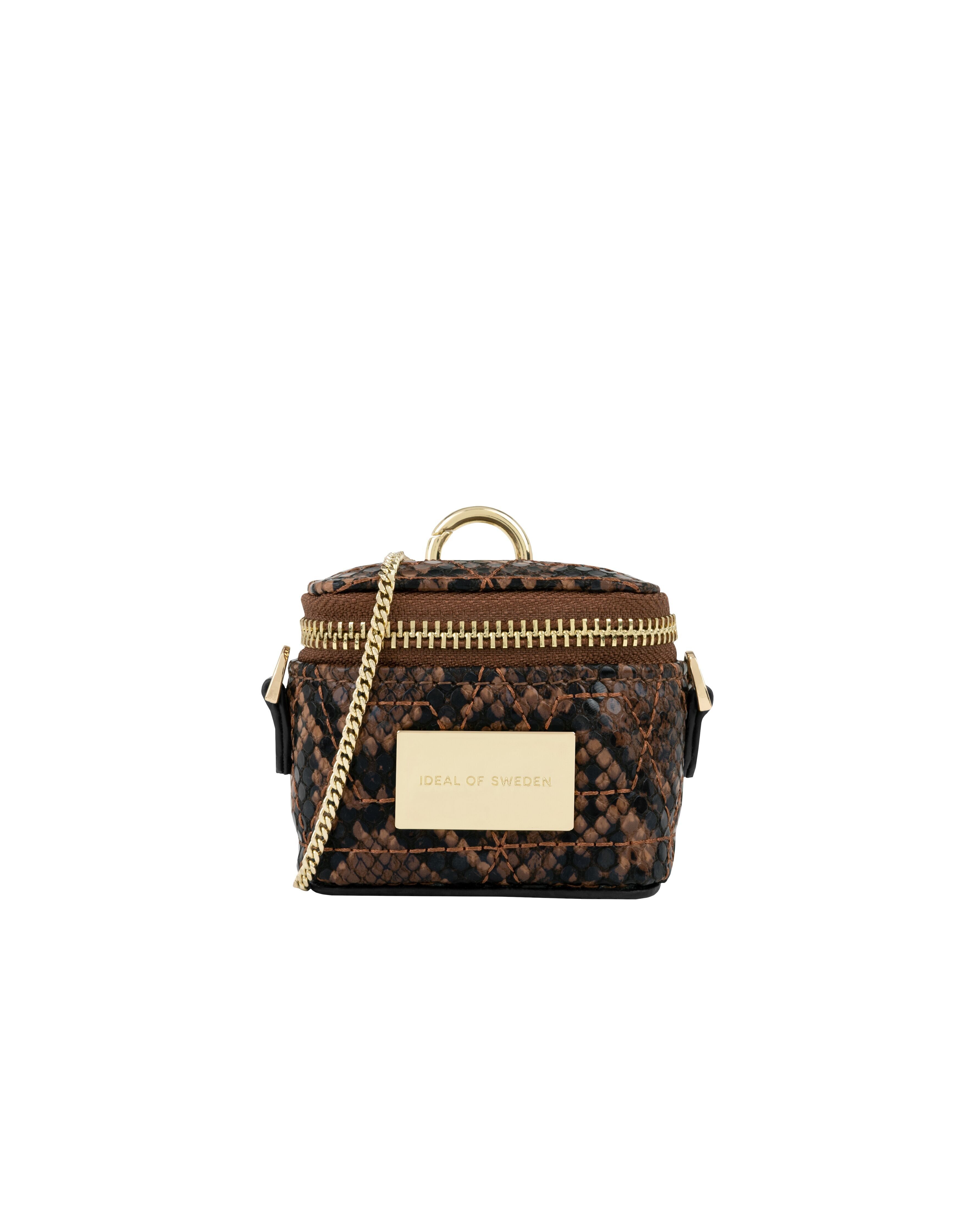 Poppy AirPods Reißverschlusstasche Rostige Schlange