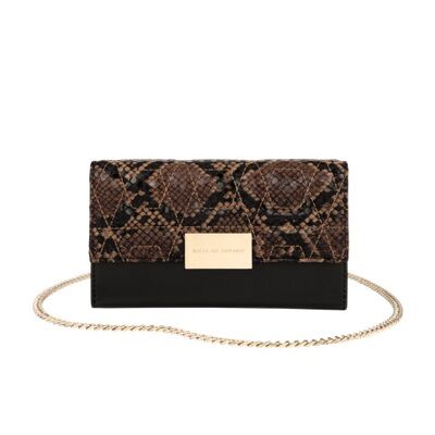 Statement Clutch iPhone 12/12P Sunset Snake