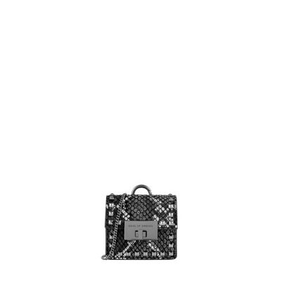 Sac Zoe Mini AirPods Beatstuds Silvery Snake