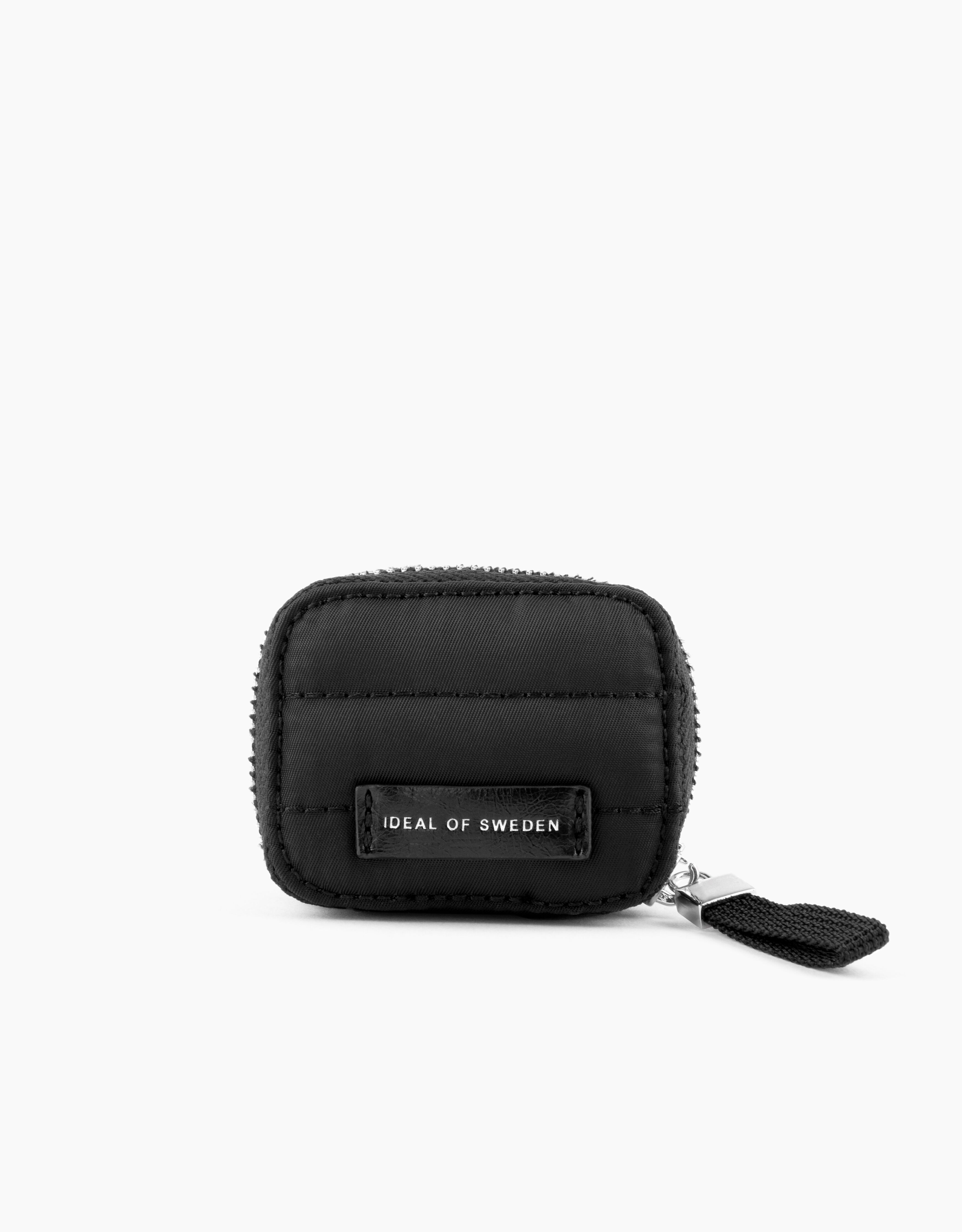 Olympia Wristlet Bag Quilted Black
