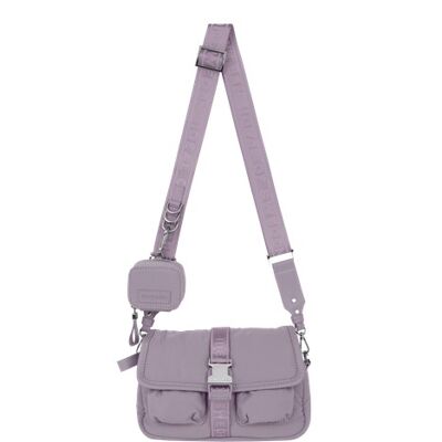 Bolso con hebilla Athena Lavanda