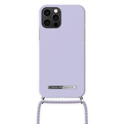 Gewöhnliche Halskette iPhone 12/12P Lavendel