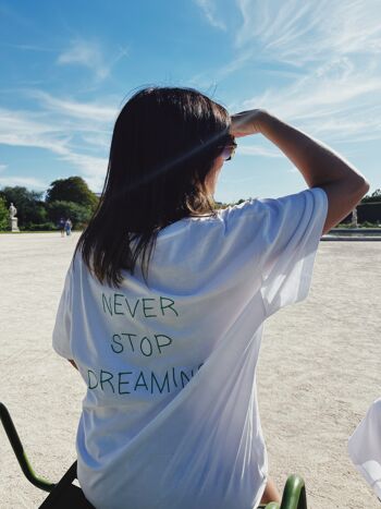 ROBE T-SHIRT NEVER STOP DREAMING 1