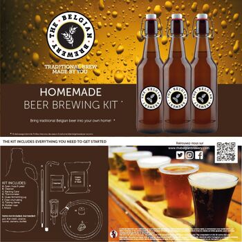 CHRISTMAS Belgian - Home made Beer Kit pour 5 litres de bières faite Maison 3