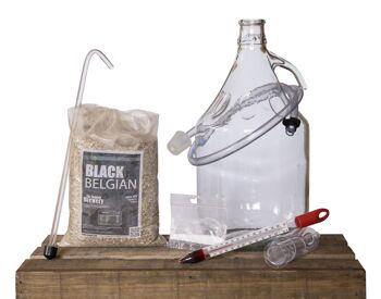 BLACK Belgian Stout Beer - Home Made Beer Kit pour 5 litres de bières faite Maison 1
