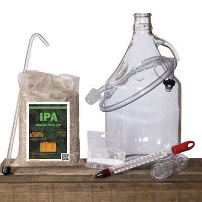 IPA Amber Beer - Home Made Beer Kit für 5 Liter hausgemachtes INDIA PALE ALE Bier