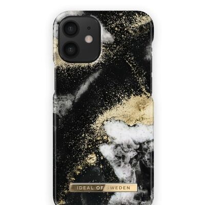 Fashion Case iPhone 12 MINI Schwarz Galaxy Mrb