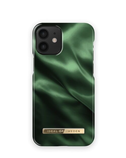Fashion Case iPhone 12 MINI Emerald Satin