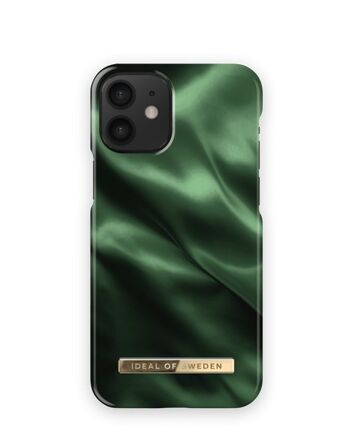 Coque Fashion iPhone 12 MINI Emerald Satin