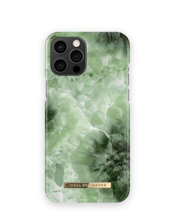 Coque Fashion iPhone 12 PRO MAXCrystal Vert Ciel