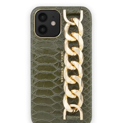 Funda Llamativa iPhone 12 MINI Grn Snake Ch S