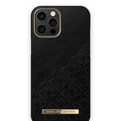 Atelier Case iPhone 12 Pro Max Embossed Black