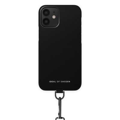 Collar Atelier iPhone 12 MINI Negro Intenso