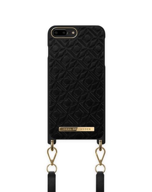 Atelier Necklace iPhone 8/7/6/6S P Embossed Bk