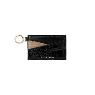 Ora Porte-Cartes Porte-Clés Camel Croco