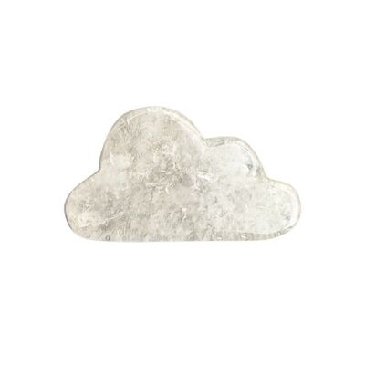 Nuage de Quartz Clair, 5x3x0.5cm