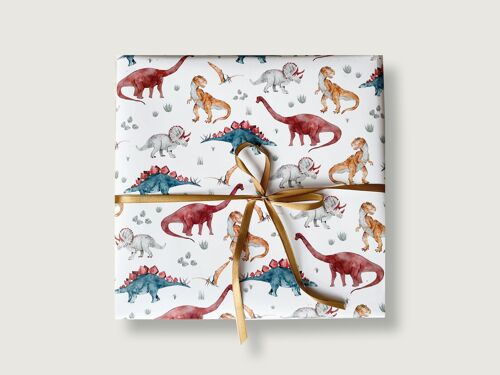 Geschenkpapier "Dinosaurier"