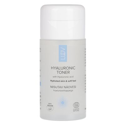 Natural Hyaluronic toner, 120ml, Ecocert COSMOS
