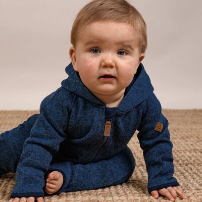 Myran Fleece Suit Navy