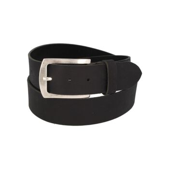 Ceinture Homme Cuir Novaho Noir 1