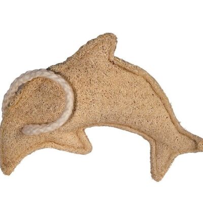 Loofah dolphin for children bathing fun