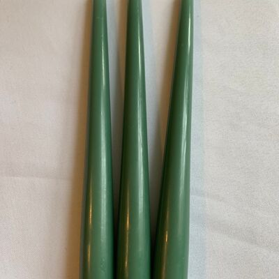 Taper Candle, Pine Green