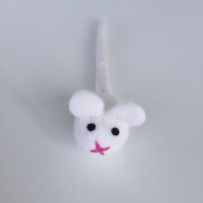 Mouse, Cat Toy, Felted Wool