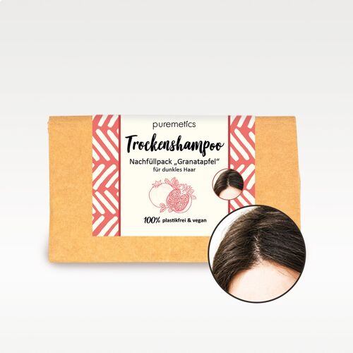 Nachfüllpack: Trockenshampoo 'Granatapfel'