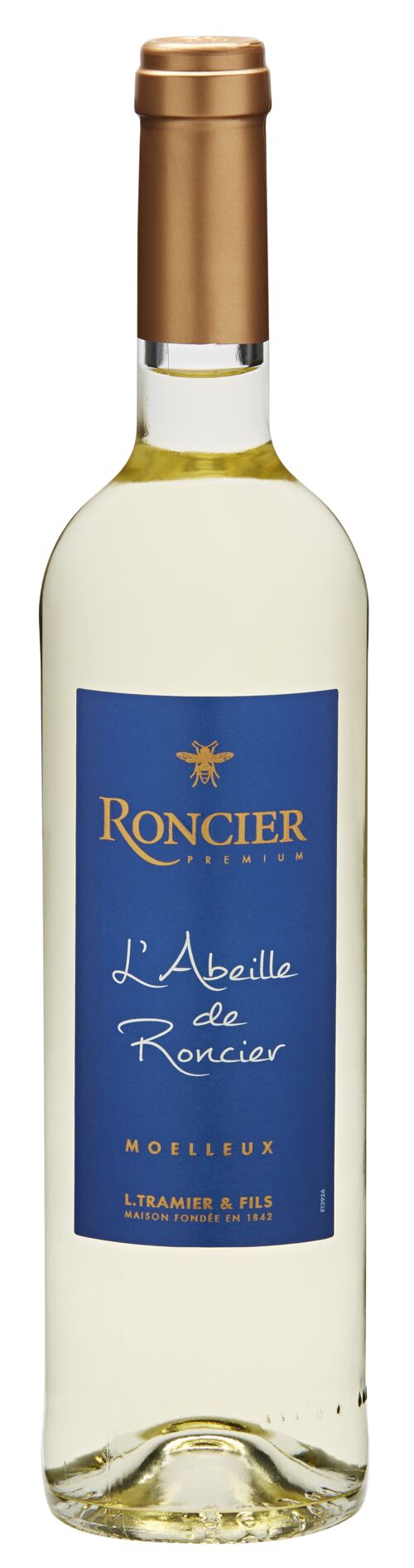Roncier Premium Moelleux "L' abeille de Roncier" - Vin Blanc notes de miel 75cl (VDF Bourgogne) - idéal avec foie gras ou desserts au chocolat