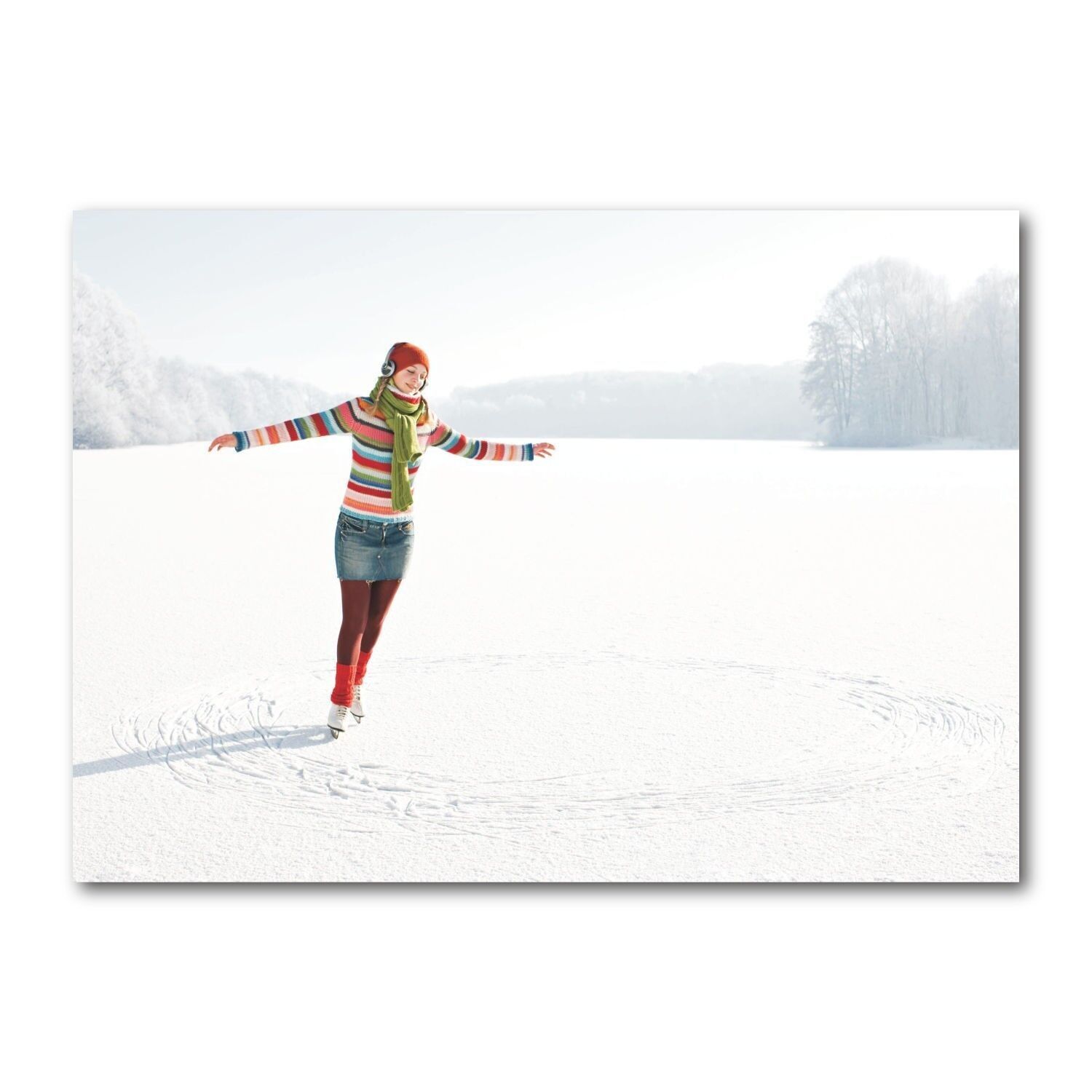 Cartolina formato orizzontale colore DIN A6 MG1661