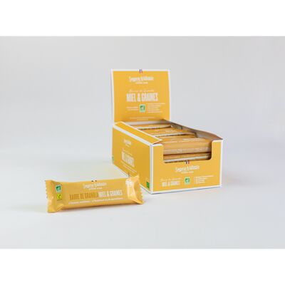 Espositore da 20 barrette Honey & Seeds in espositore da 35 g