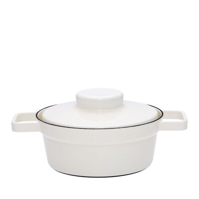 Kasserolle m.Deckel 20cm,1,20L, Design: AP WHITE