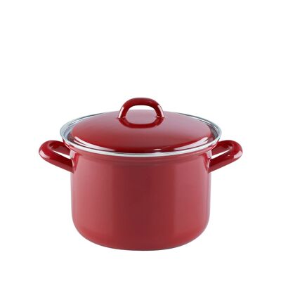 Fleischtopf m.Deckel 16cm,1.5L, Design: RED