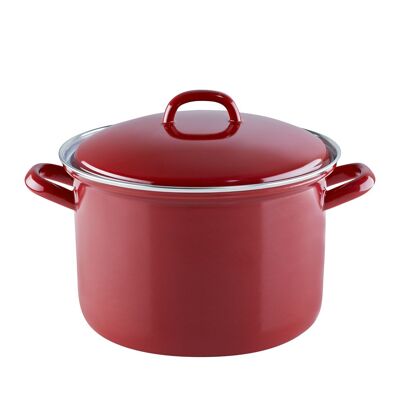 Fleischtopf m.Deckel 22cm,4.5L, Design: RED