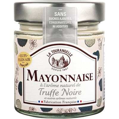 Mayonnaise with natural Black Truffle flavor - 160g ANTIGASPI DLUO COURTE