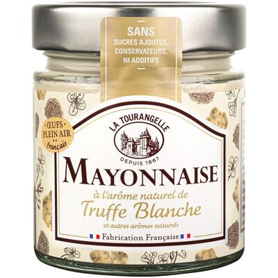 Mayonnaise with natural White Truffle flavor - 160 ANTIGASPI DLUO short