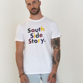 T-shirt south side story blanc 2