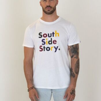 T-shirt south side story blanc 3