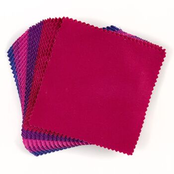 40 carrés de tissu en coton matelassé de 12,7 cm. 3