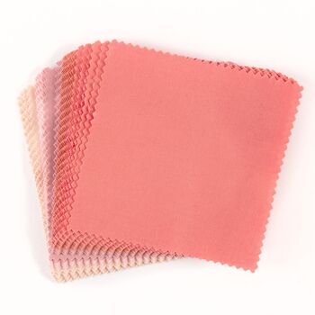 40 carrés de tissu en coton matelassé de 12,7 cm. 5