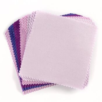 40 carrés de tissu en coton matelassé de 12,7 cm. 8
