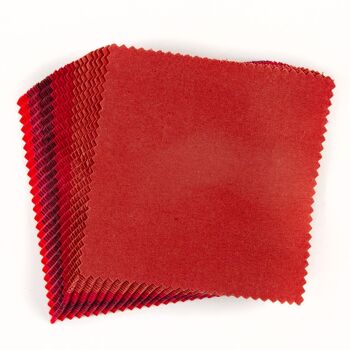 40 carrés de tissu en coton matelassé de 12,7 cm. 9