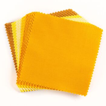 40 carrés de tissu en coton matelassé de 12,7 cm. 11