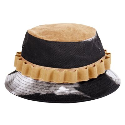 =+ Cappello da pescatore sbiancato a nuvola di fucile