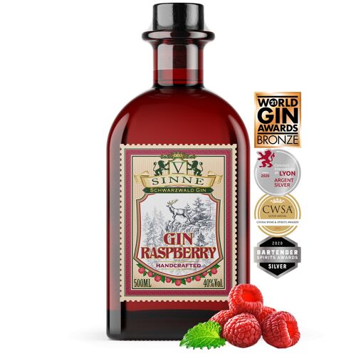 V-SINNE Raspberry Gin - 500 ml 40% vol.