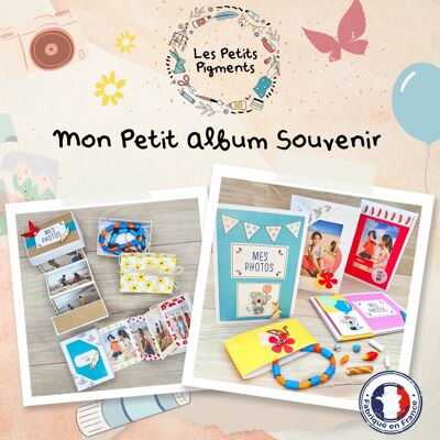 Kit scrapbooking infantil: Mi pequeño álbum de recuerdos