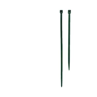Colliers de serrage en nylon vert 15cm (50u) - Atanet 15 V
