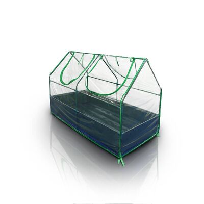PVC greenhouse bed 130x65x85cm - GROWBED LIGHT