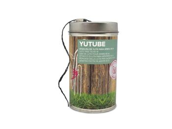 Corde de jute verte en bidon de 80 mètres - YUTUBE 1